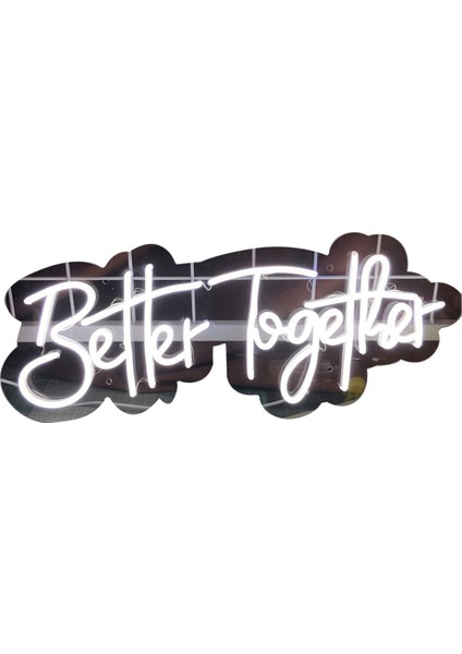 Birlikte Neon LED Burcu Düğün Dekor Parti Neon Burcu LED Işıkları Yatak Odası Odası Dekorasyon Duvar Evli Neon Işıkları (Yurt Dışından)