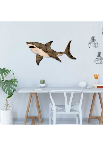 Ahşap Deniz Balığı Dekor Heykeli Balina Heykelcik Heykel Süs Rustik Dekorasyon Duvar Asılı Dekorasyon, B (Yurt Dışından) indirimleri