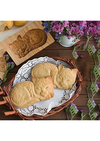 Xin Yue Zhang Kurabiye Kalıbı Kurabiye Kalıbı Ahşap Bisküvi Kesici Kurabiye Kalıbı Kesici Zencefilli Kurabiye Bisküvi Kurabiye Kalıbı (Sincap) (Yurt Dışından) fiyatları