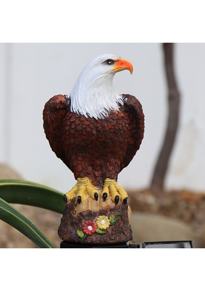 Xin Yue Zhang Solar Eagle LED Çim Işık Açık Bahçe Villa Dekorasyon Peyzaj Işık LED Kartal Topraklama Fişi Işık (Yurt Dışından) fırsatları