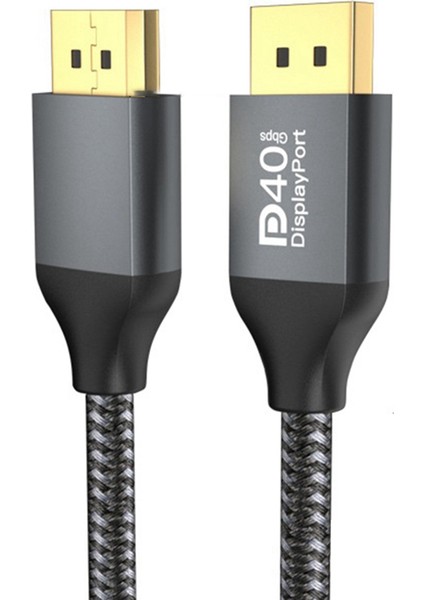 Dp2.1 Hd Video Kablosu 16K Adaptör Kablolama Bilgisayar Monitörü Projektör 240Hz Bilgisayar Dizüstü Monitörü Için Uygun (Yurt Dışından)