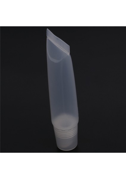 Xin Yue Zhang 100 Adet 10 ml Dağıtım Şişesi Dudak Parlatıcı Tüpleri, Boş Şeffaf Losyon Kapları Tüpler Kozmetik Dıy Için, Eğik Ağız (Yurt Dışından) fırsatları