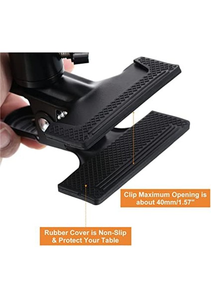 Nakış Kasnak Klipsi, 360° Dönebilen Ayarlanabilir Masa Klipsi, 4,03 Cm'ye Kadar Açılan Kanaviçe Klipsi, Iğne Dikiş Için, 4 Adet (Yurt Dışından) indirimleri