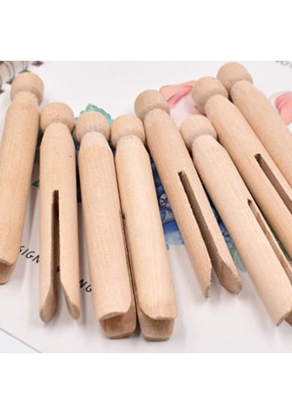 Xin Yue Zhang Ahşap Elbise Pimleri Mandal Eski Okul 50 Sayısı Yuvarlak Mandal Hava Koşullarına Dayanıklı Peg Bebek Geleneksel Mandal (Yurt Dışından) fırsatları