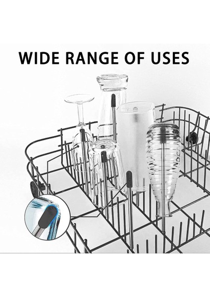 Xin Yue Zhang Şişelere Uyumlu Bulaşık Makinesi Yuvası, Tüm Standart Bulaşık Makinelerine Uygun Üniversal Şişe Tutucu (Yurt Dışından) fırsatları