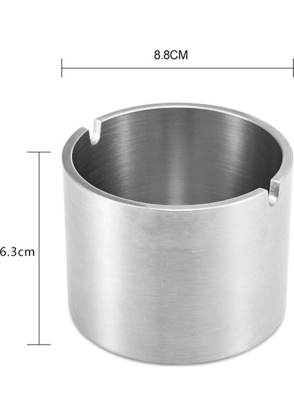 Rüzgar Geçirmez Küllük Araba Küllük Oto Araç Küllük Tutucu Dekor Gümüş 8.8x6.3 cm (Yurt Dışından) modelleri