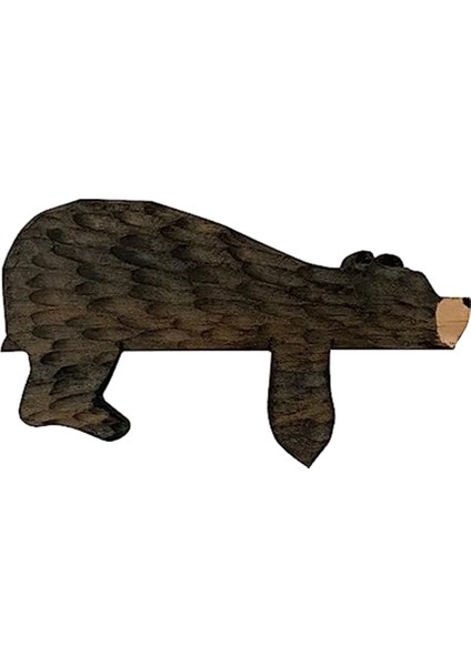 Xin Yue Zhang Ahşap Ayı Kapı Topper Dekor Köşenizde Sevimli Ayı Kapı Köşe Heykel, Ahşap Sanat Heykeli Dekor (Yurt Dışından) indirimleri