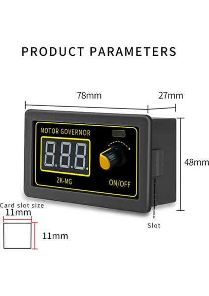 Pwm Dc Motor Hız Kontrol Cihazı Motor Fan Kontrol Cihazı Ekranlı Motor Kontrol Cihazı LED Karartma Modülü 5V 12V 24V 150W (Yurt Dışından)