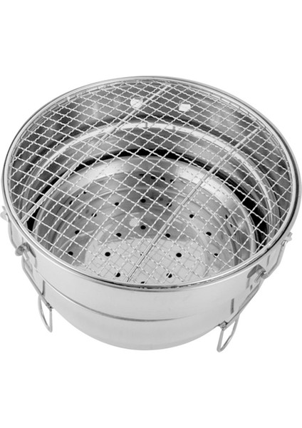 Xin Yue Zhang Taşınabilir Açık Barbekü Izgara Katlanır Bölünmüş Paslanmaz Çelik Pişirme Malzemeleri Kapalı Kamp Piknik Kömür Izgara Brülör (Yurt Dışından) fırsatları