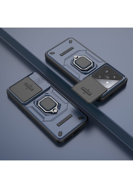 Xiaomi Mi 14 Kamera Kapaklı Darbeye Dayanıklı Telefon Kılıfı (Yurt Dışından) modelleri