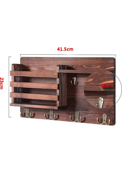 Duvar Posta Düzenleyicisi Için Anahtar ve Posta Tutucu Kancalı Duvara Montaj Kolay Kurulum Giriş Yolu ve Evdekora Için Anahtar Rafı (Yurt Dışından) fiyatları