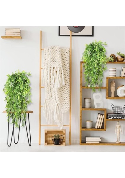 Yapay Çiçek 4lü Set Sarkan Boston Fejka Bambu Şimşir 60CM 5dallı Yapay Sarmaşık Yeşil fiyatları