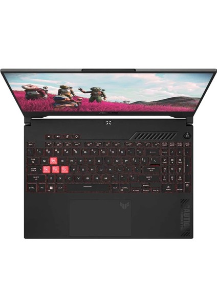 Tuf Gaming A15 FA507NU Amd Ryzen 7 7735HS 64GB Ram 256GB SSD Nvıdıa Rtx 4050 Graphics Windows 11 Pro 15,6" Fhd Taşınabilir Bilgisayar   FA507NUW29