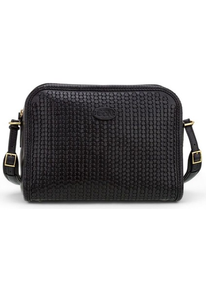 Orek Siyah Deri Kadın Çapraz Askılı Çanta 180 Orek