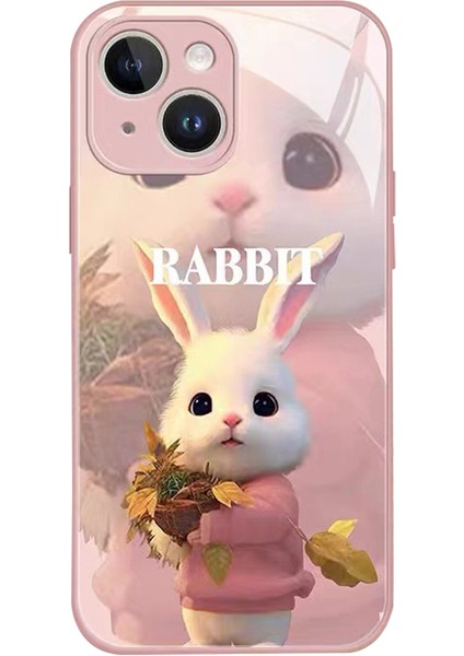 iPhone 15 Plus Cep Telefonu Kılıfları Güzel Tavşan Tpu Kapağı (Yurt Dışından)