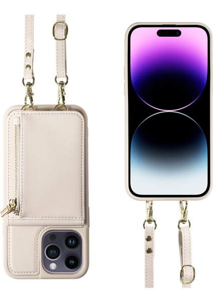 iPhone 15 Pro Max Rfıd Engelleme Pu+Tpu Cüzdan Telefon Koruma Kapağı (Yurt Dışından)
