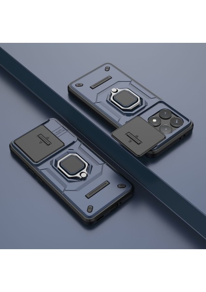 Xiaomi Redmi K70E Kamera Kapaklı Darbeye Dayanıklı Telefon Kılıfı (Yurt Dışından) modelleri