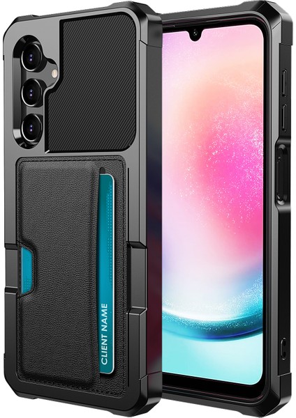 Samsung Galaxy A15 5g Telefon Kılıfı Tam Koruma Kapak Kartı Yuvası (Yurt Dışından)