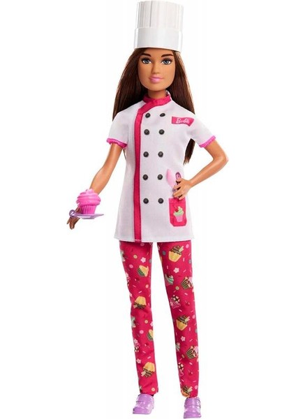 Kariyer Bebekleri Pasta Şefi Barbie HKT67