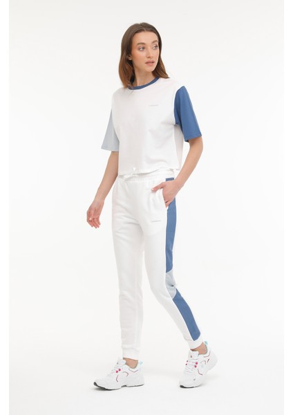 Wl Annabel 11Ck1235 4Fx Mavi Kadın Kısa Kol T-Shirt