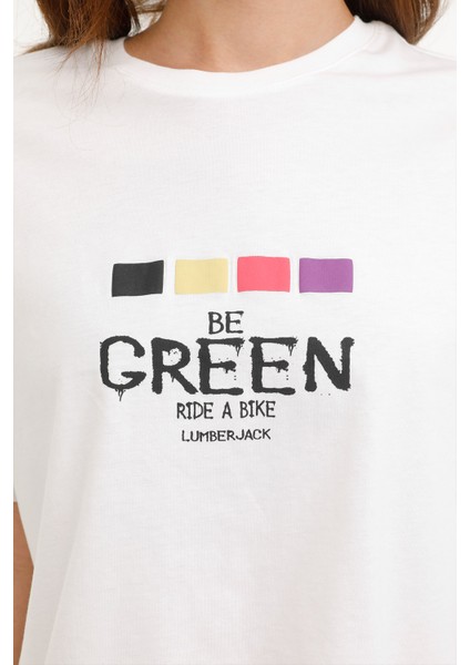 Wl Vanılla 11Md1056 Ekru Kadın Kısa Kol T-Shirt