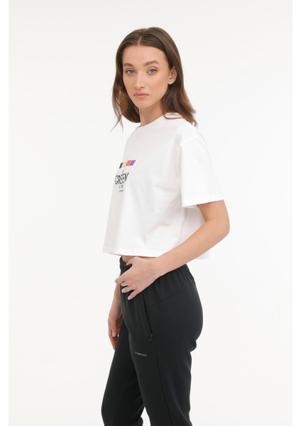 Wl Vanılla 11Md1056 Ekru Kadın Kısa Kol T-Shirt