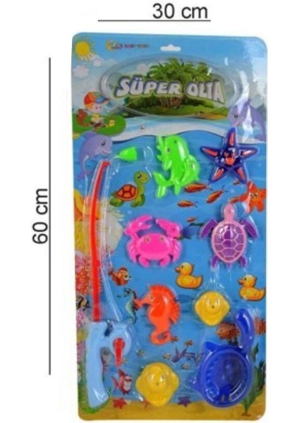 Manyetik 9 Parça Süper Olta Balık Tutma Oyun Seti Çevirmeli Olta Oyuncak fırsatları
