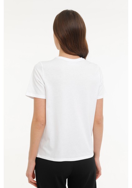 W-Kepy Long T-Sh 4 Fx Beyaz Kadın Kısa Kol T-Shirt fiyatları