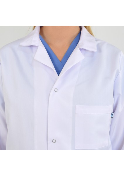 Klasik Yaka Beyaz Cerrahi Önlük modelleri