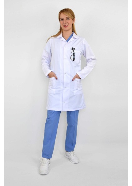 Klasik Yaka Beyaz Cerrahi Önlük indirimleri