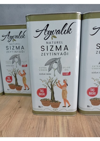 Zeytinyağı Sızma Taş Baskı 5lt