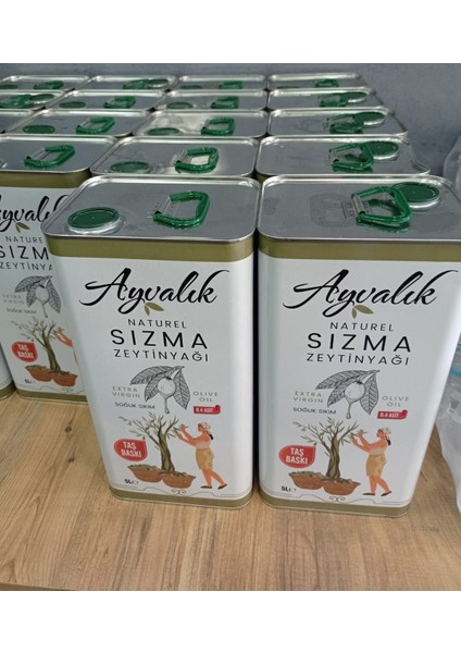 Zeytinyağı Sızma Taş Baskı 5lt