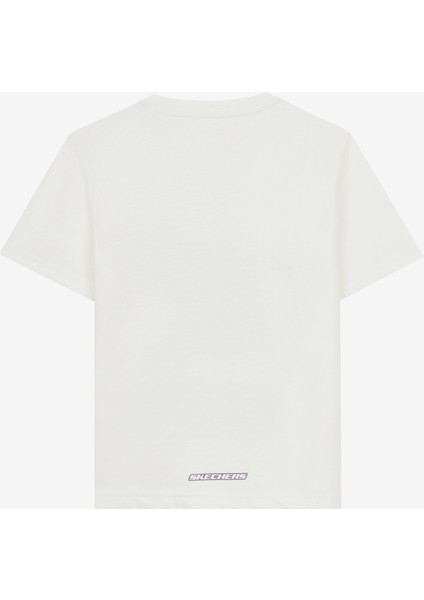 Graphic Tee B Short Sleeve Büyük Erkek Çocuk Beyaz Tshirt SK241093-102 fiyatları