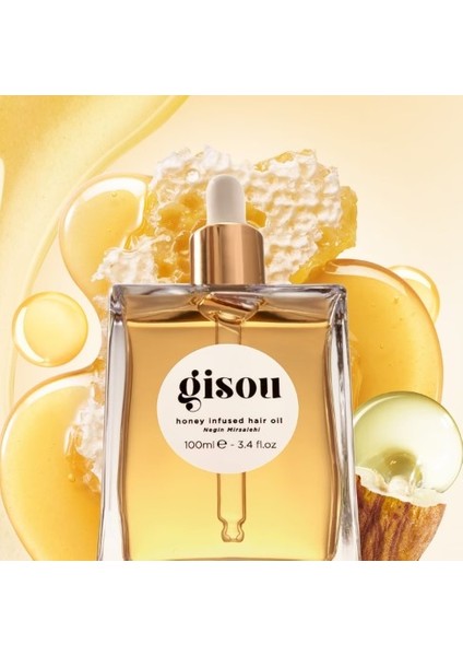 Gısou Honey Infused Hair Oil - Saç Bakım Yağı 50ML