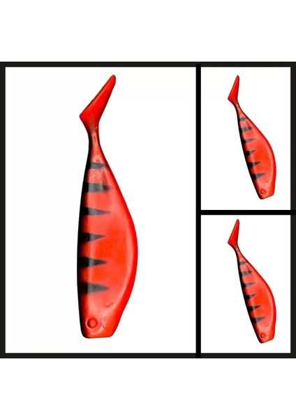 Uyguna-Yakala 10 cm Bongo Kırmızı Kaplan BALIK-YEM.111