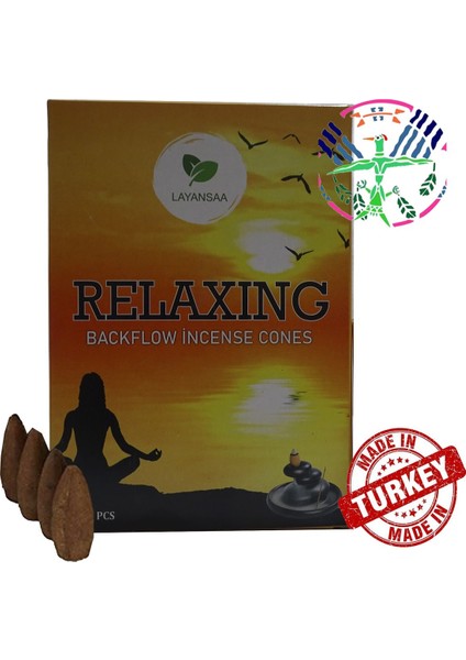 Relaxing - Özel Aromalı Geri Akış Backflow Özel Aromalı Tütsü 10 Adet