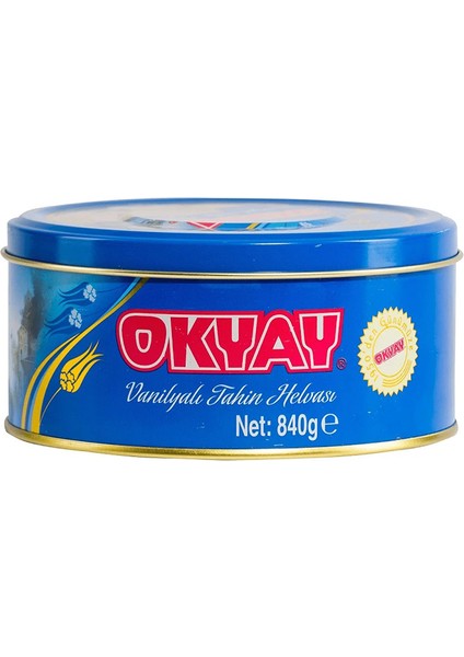 Vanilyalı Teneke Kutu Helva 840 gr