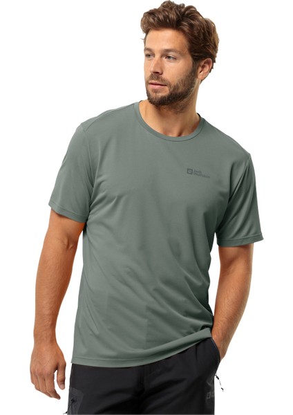 Delgamı SS M Erkek Yeşil T-Shirt 1809811TR-4311