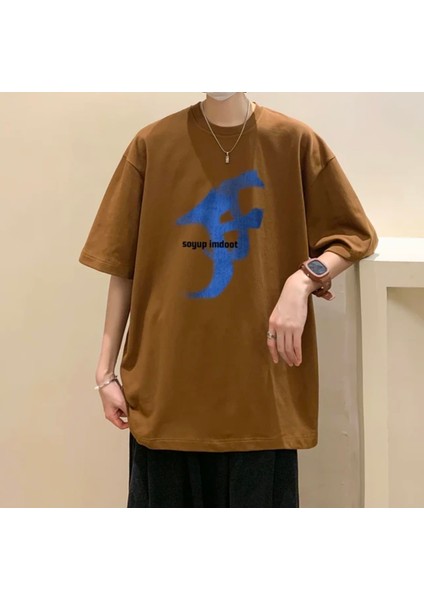 Büyük Beden Özel Tasarım Oversize Erkek Battal T-Shirt