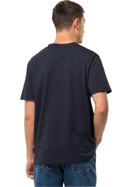 JACK WOLFSKİN Jack Tent T M 1809791TR-16459 ERKEK Mavi Tişört fiyatları