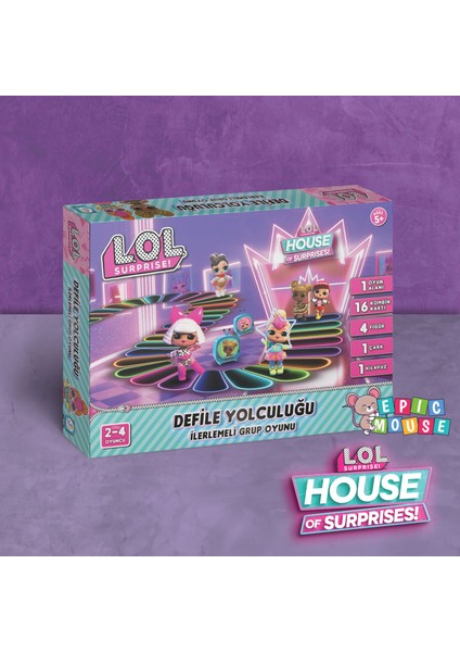 Surprise House Defile Yolculuğu Ilerlemeli Eğitici Kutu Oyunu fırsatları