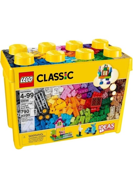 KTYRA52 10698 Lego® Classic Büyük Boy Yaratıcı Yapım Kutusu 790 Parça +4 Yaş Özel Fiyatlı Ürün