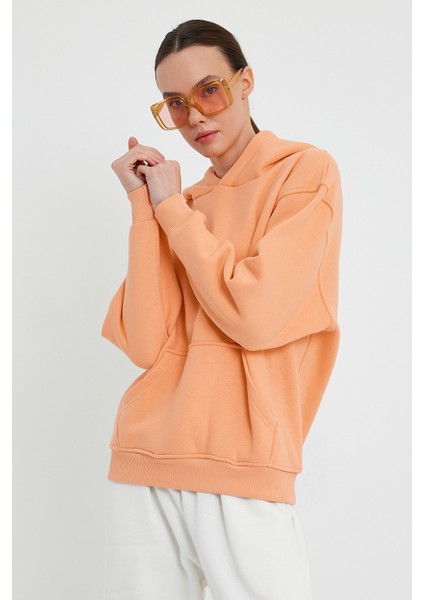 Yavru Ağzı Hoodie, Oversize Hoodie, Kadın Hoodie, Kanguru Cepli Kapüşonlu indirimleri