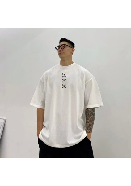 Büyük Beden Özel Tasarım Oversize Erkek T-Shirt