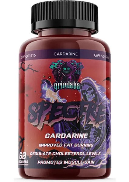 GW501516 Cardarine + Bioperine Fat Burner 10 Mg  60 Kapsül