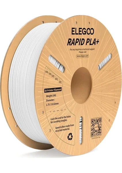 Rapid Pla Filament Beyaz 1kg