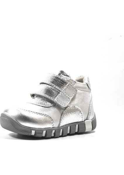 Bayrak K.304 Hakiki Deri Gümüş Ortopedik Kız Bebek Ayakkabı fiyatları