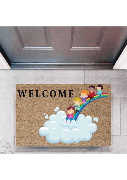 Kapı Önü Paspası Dekoratif Dijital Baskı ÇOCUKLARP-2725