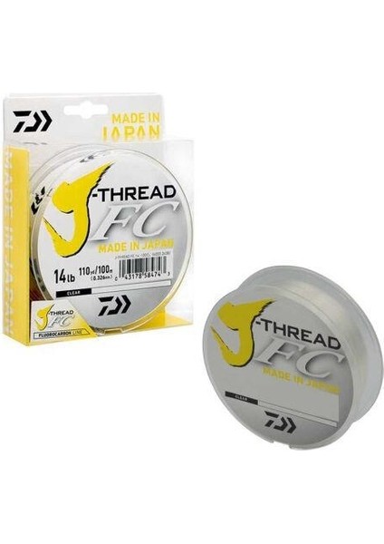 Daiwa J-Thread  Fluoracarbon 0.298 mm