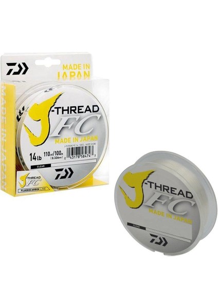 Daiwa J-Thread Fluoracarbon 0.254 mm